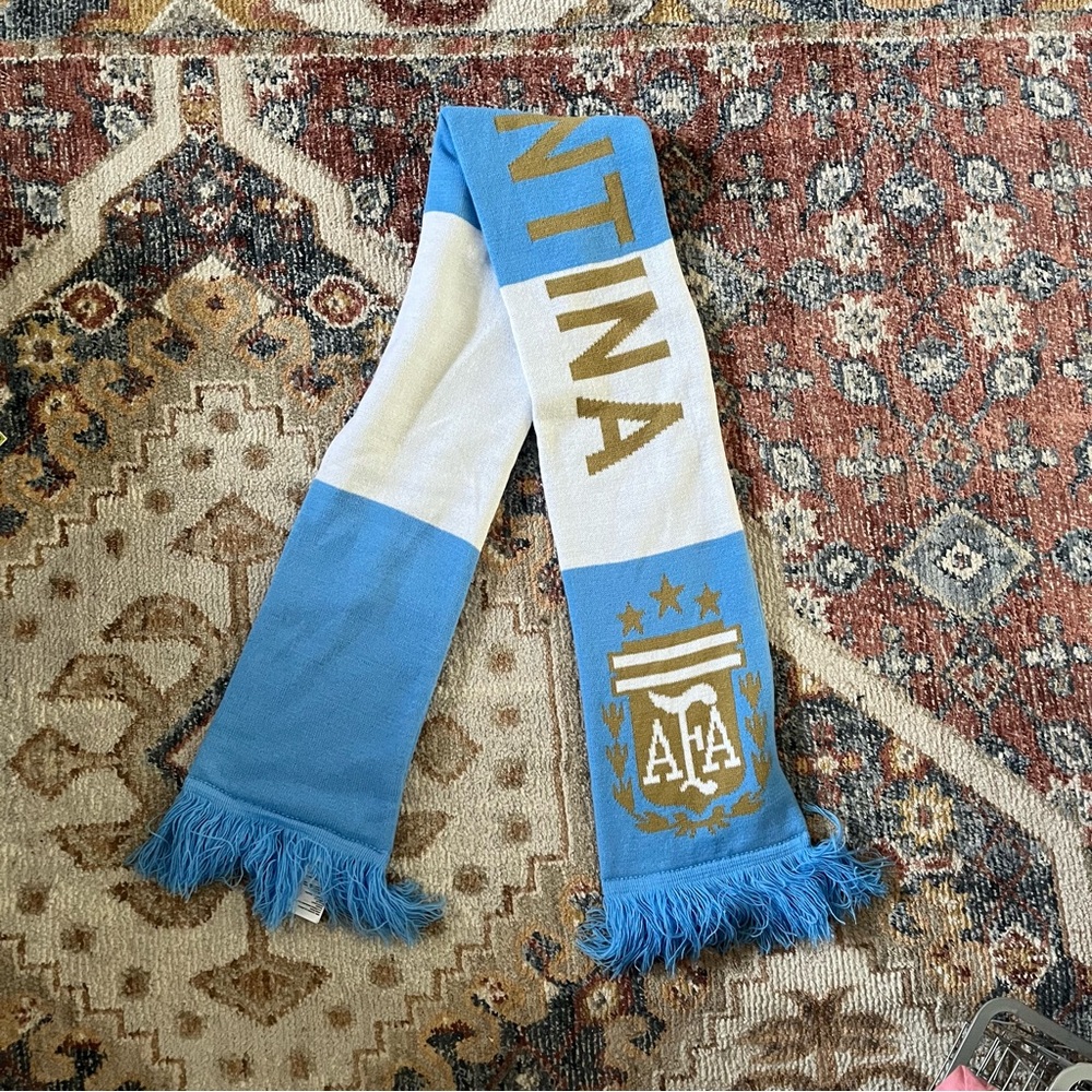 Adidas Argentina National Team Soccer Scarf World Cup Football